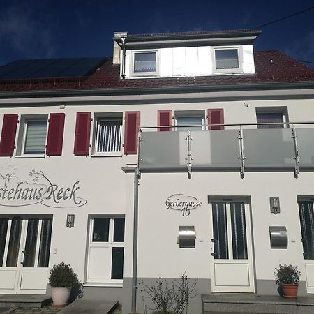 Pension Und Restaurant Reck Aulendorf Exterior photo